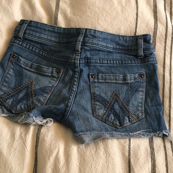 4 pairs of denim shorts sz 00 - Picture 15 of 16